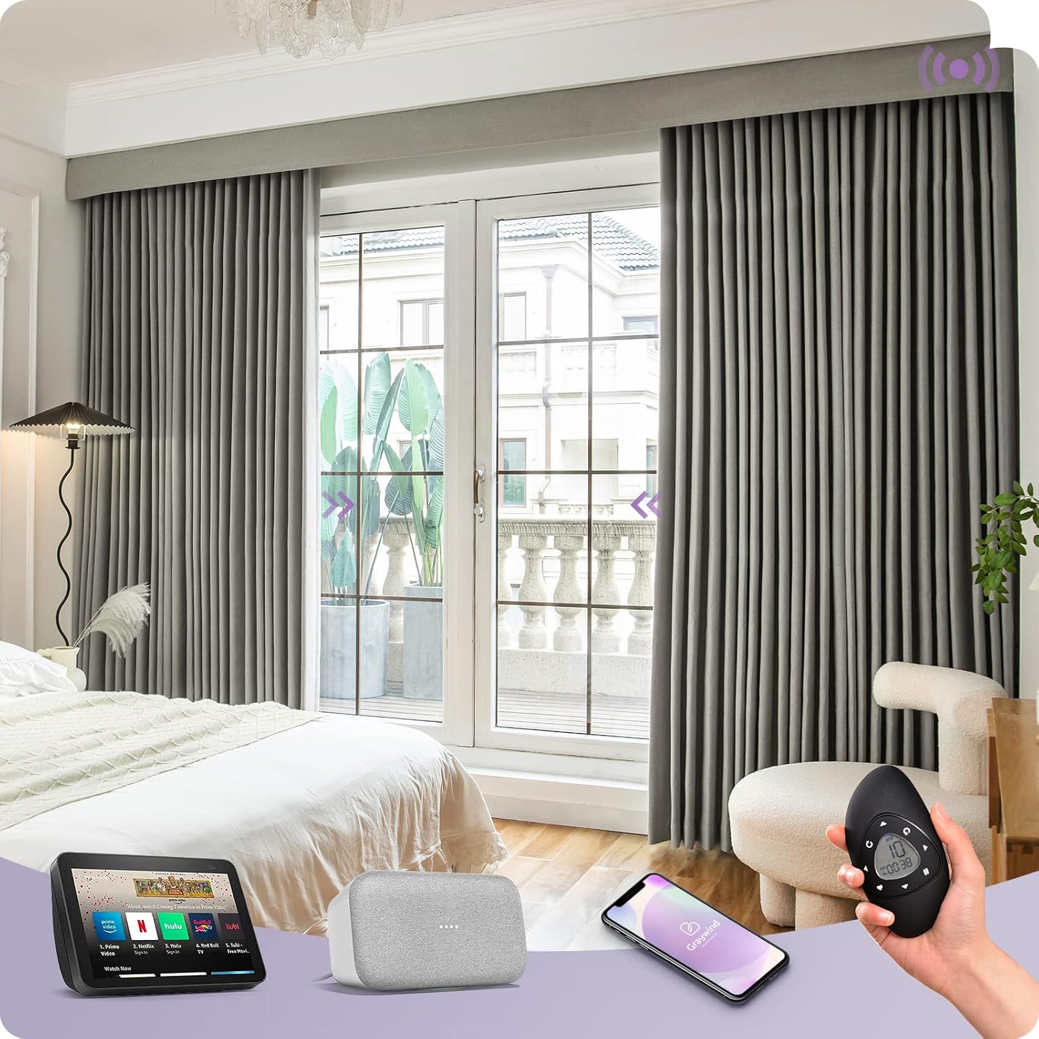 Motorized Curtains curtainssupplier.ae | Curtains supplier | Dubai | UAE